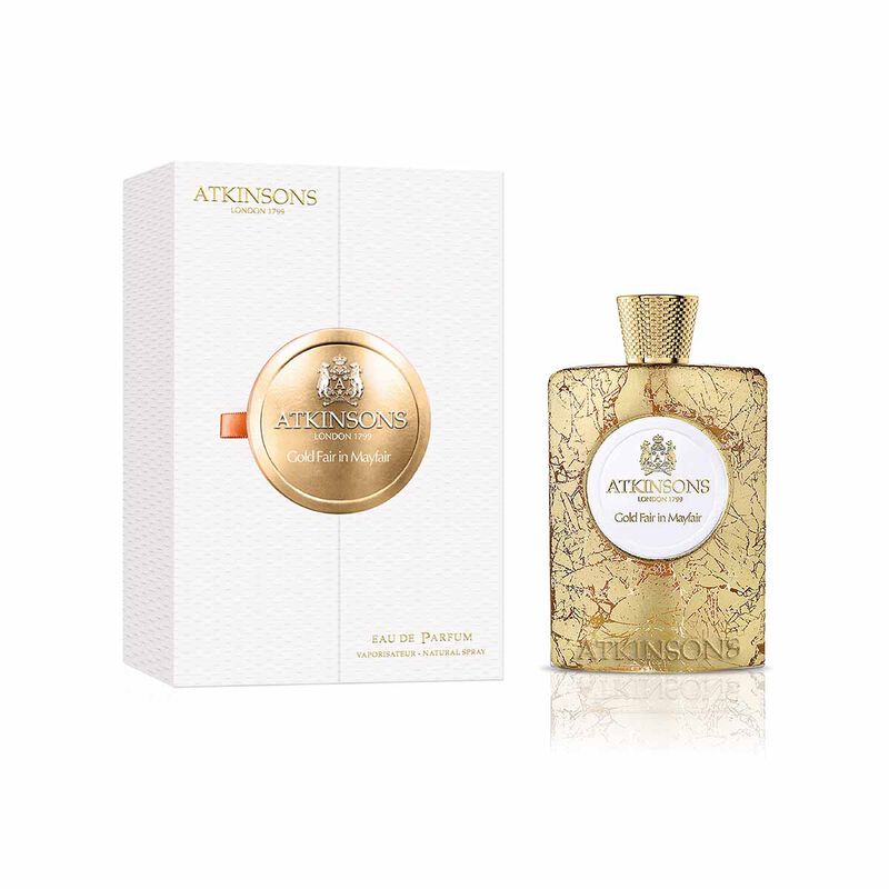 atkinsons gold fair in myfair eau de parfum 100ml