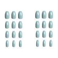 faces gorgeous press on nails coffin