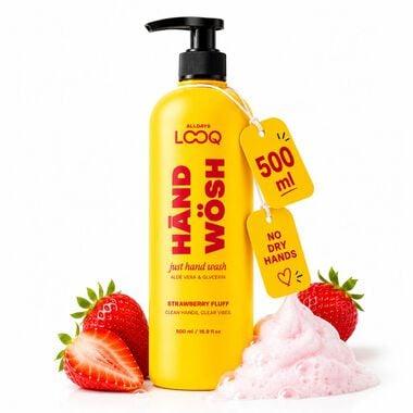 faces strawberry fluff hand wash 500ml