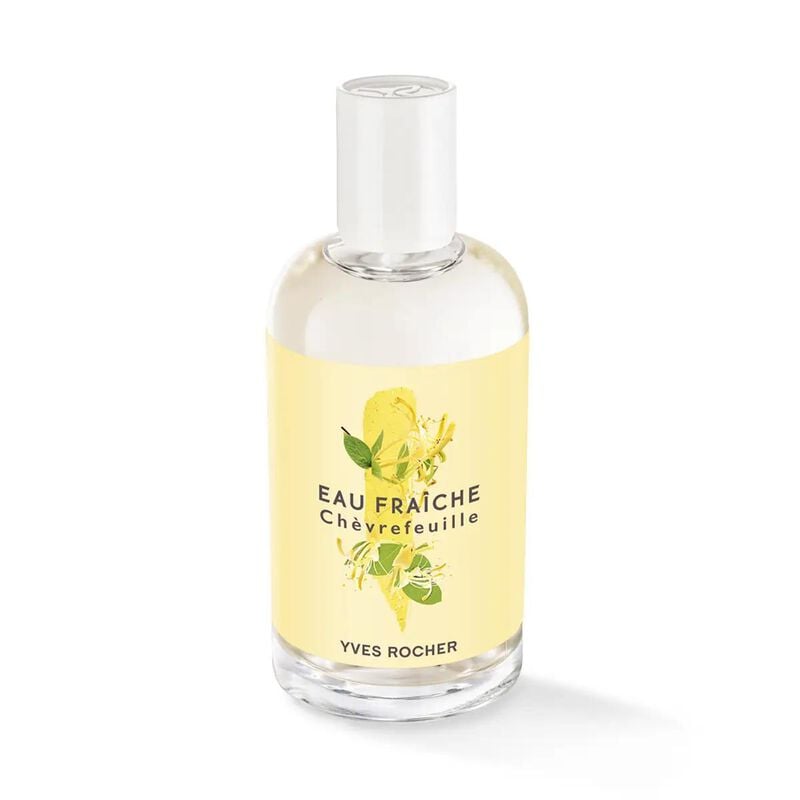 yves rocher eau fraiche chevrefeuille 100ml flacon