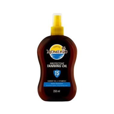 faces momento spf 15 protective tanning oil 250ml
