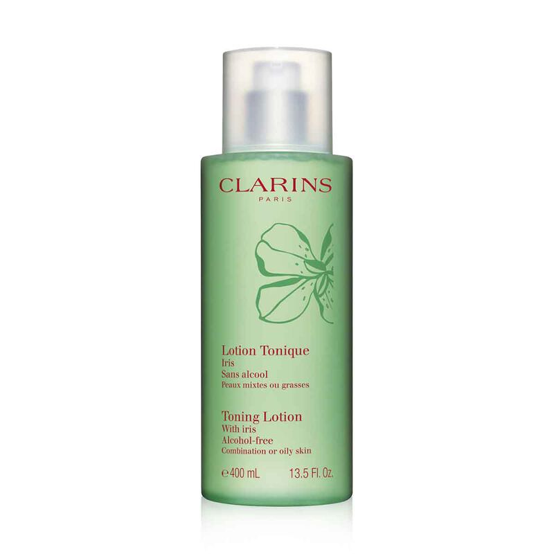 Toning Lotion With Iris Combination/Oily Skin Luxury Size clarins toning lotion with iris combination/oily skin luxury size