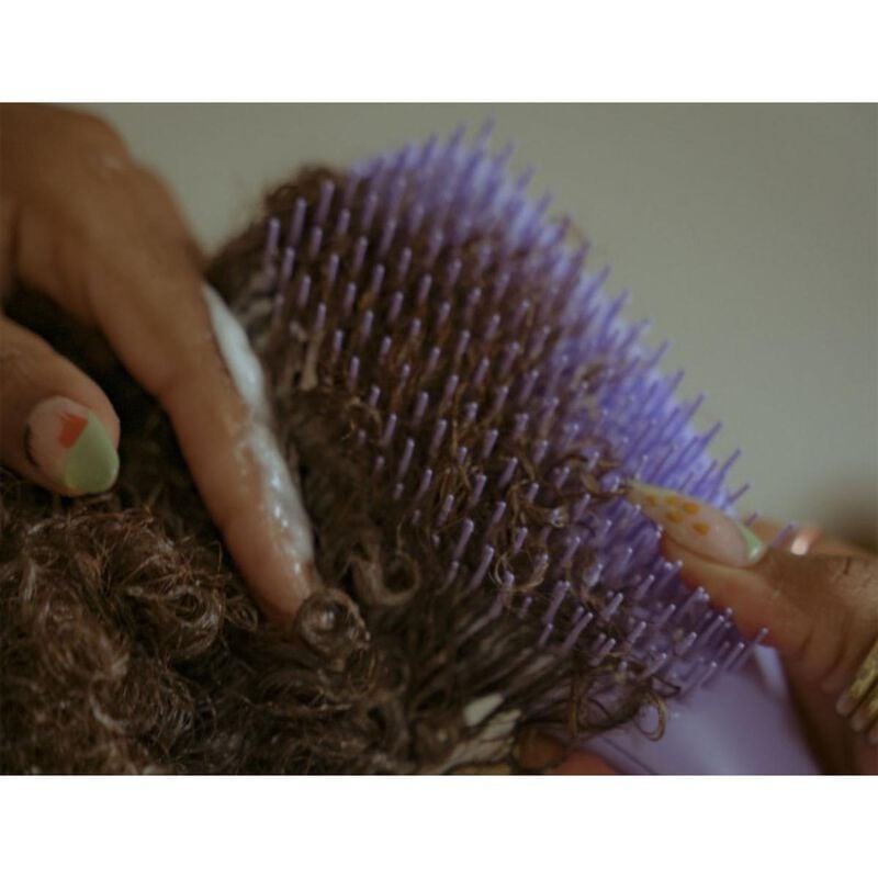 tangle teezer hair brush tud  naturally curly  lilac