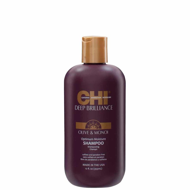 chi chi deep brilliance optimum shampoo 355ml