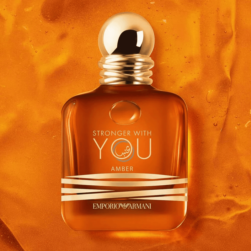 armani beauty emporio armani unisex stronger with you amber 50ml