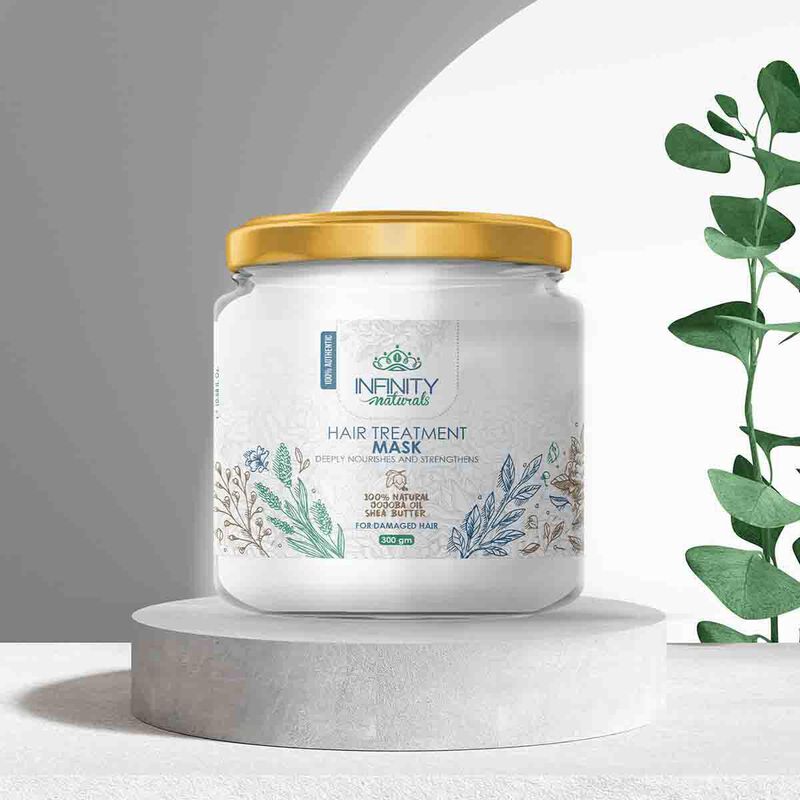 infinity natural infinity naturals hair treatment mask 100 % natural jojoba oil  & shea butter