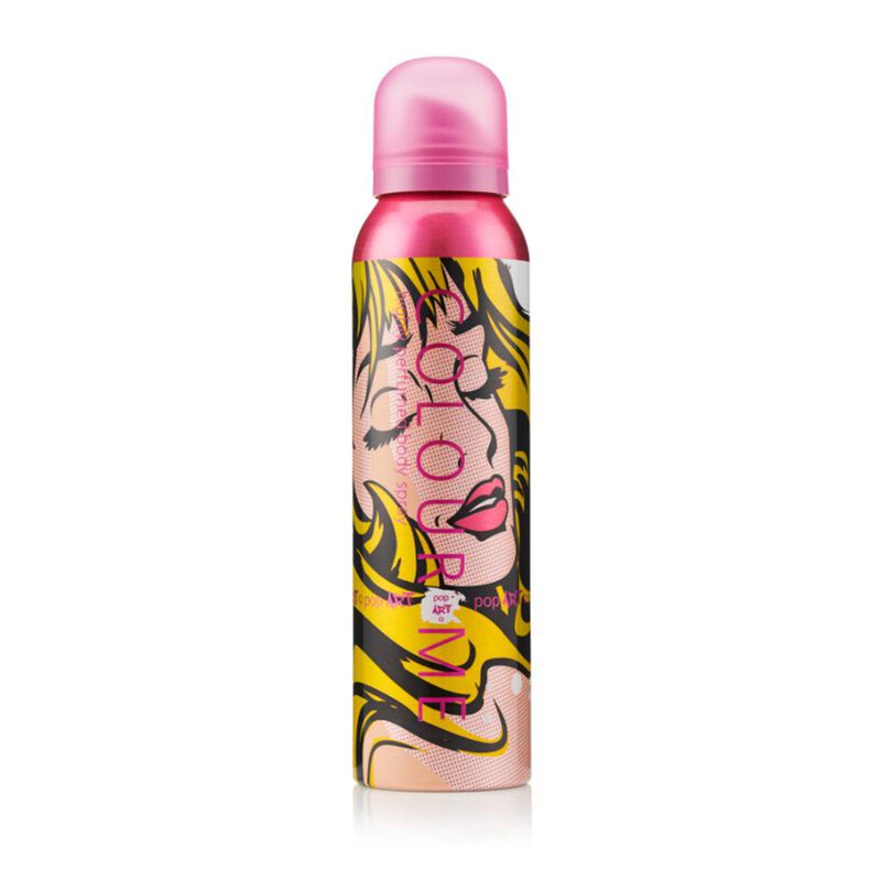 colour me colour me body spray for women pop art 150ml