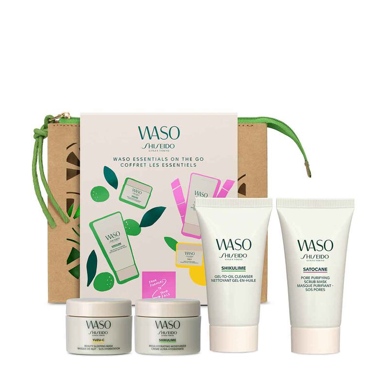 WASO Essentials Set shiseido waso essentials set