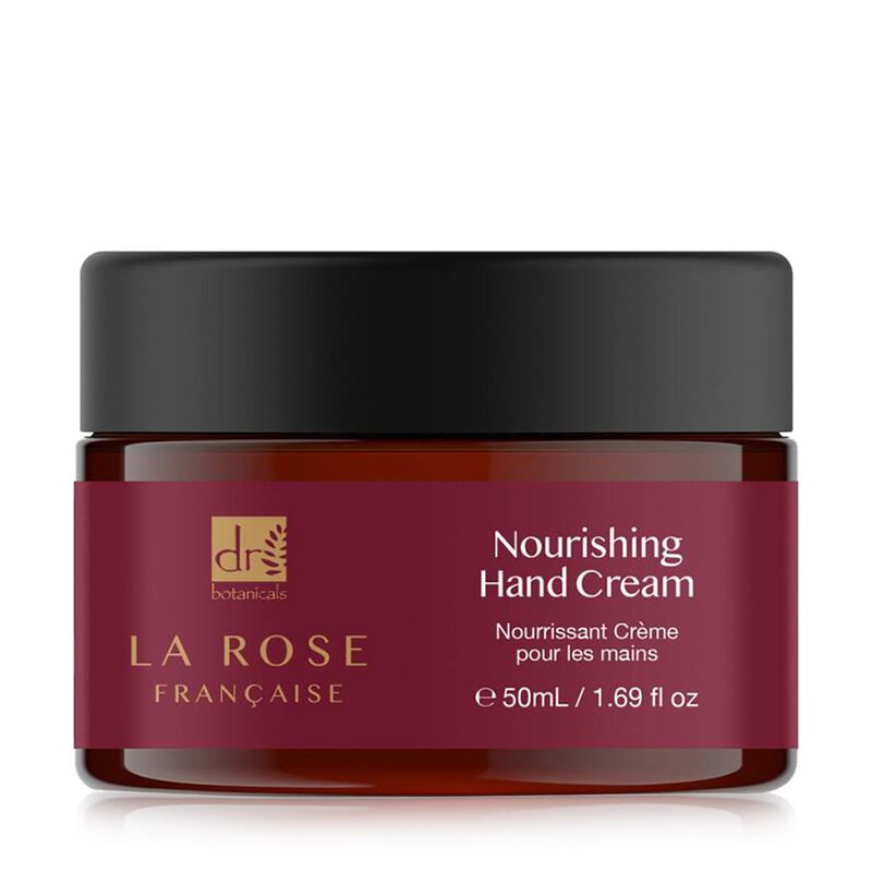 dr. botanicals la rose francaise nourishing hand cream