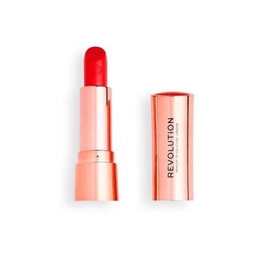 Satin Kiss Lipstick Decadence Red faces satin kiss lipstick decadence red