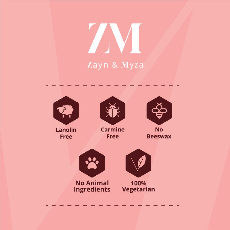 Transfer-Proof Power Matte Finish Lip Colour zayn and mayza transferproof power matte finish lip colour