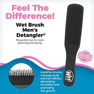 faces men s detangler brush  black