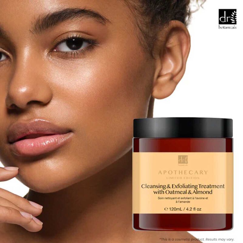 Cleansing and Treatment With Oatmeal and Almond dr. botanicals cleansing and treatment with oatmeal and almond