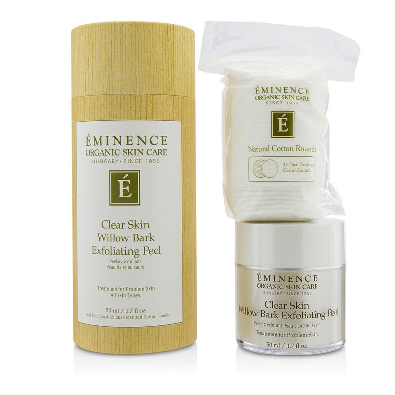 Clear Skin Willow Bark Exfoliating Peel eminence organic skin care clear skin willow bark exfoliating peel
