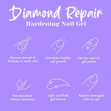 faces diamond repair nail gel 4ml