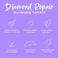 Diamond Repair Nail Gel 4ml faces diamond repair nail gel 4ml