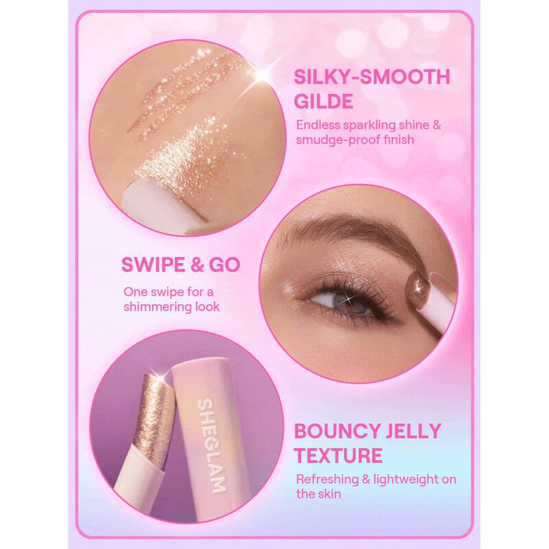 sheglam sheglam crystal jelly glaze stick bronze dust