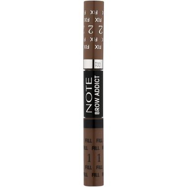 faces note brow addict tint shaping gel 02