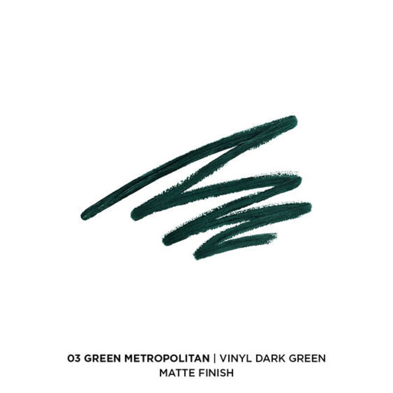 Drama Liqui Pencil Waterproof Eyeliner 03 Green Metropolitan lancome drama liqui pencil waterproof eyeliner 03 green metropolitan