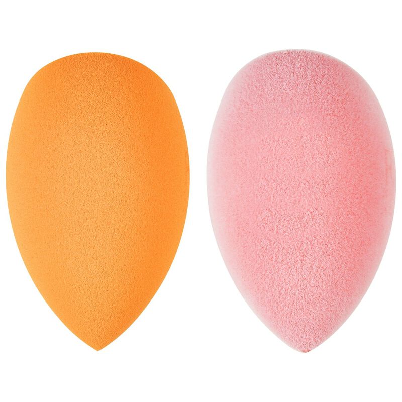 real techniques miracle complexion sponge & miracle powder sponge set