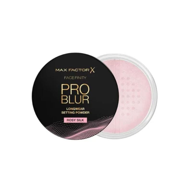 max factor facefinity pro blur longwear setting loose powder 03 rosy silk