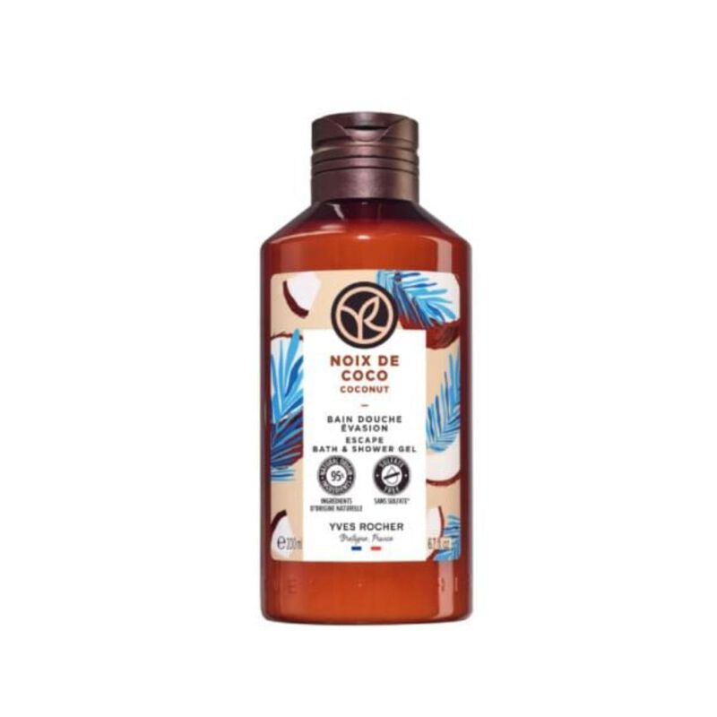 yves rocher coconut escape bath & shower gel