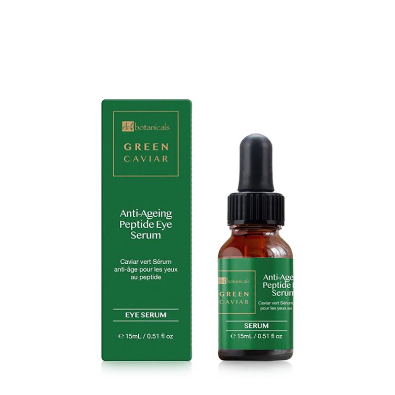 dr. botanicals green caviar anti aging peptide eye serum