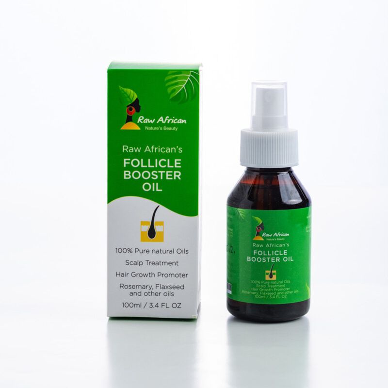 Follicale Booster Hair Oil 100 ML raw african follicale booster hair oil 100 ml