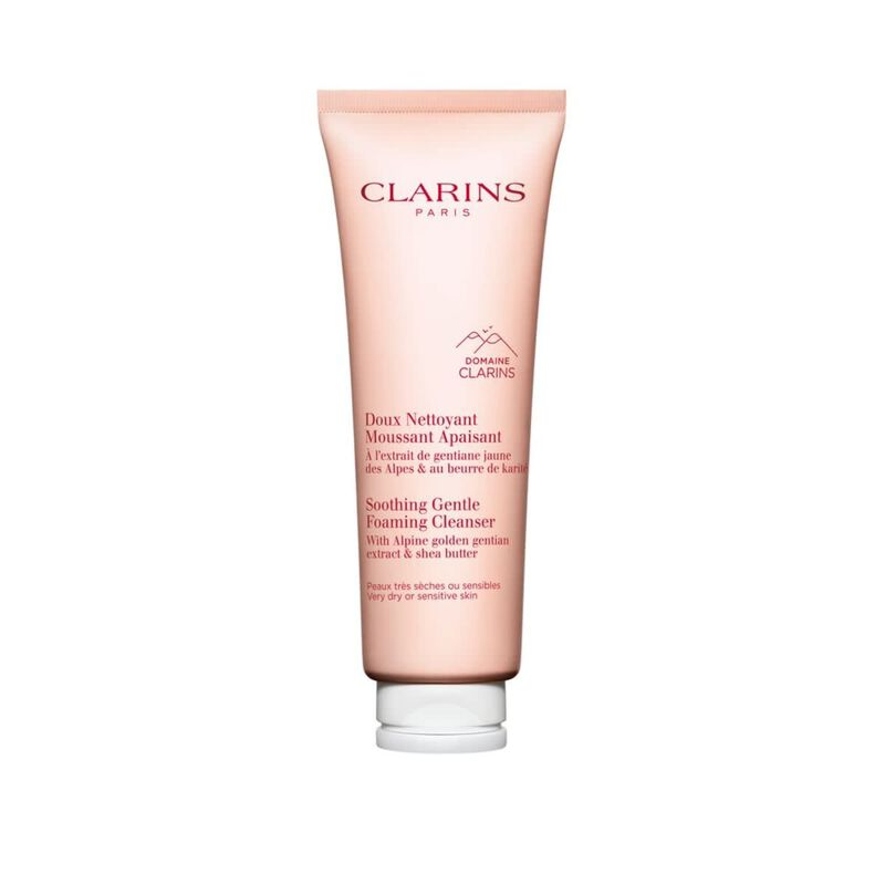 clarins soothing gentle foaming cleanser