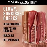 faces sunkisser liquid glow blush with vitamin e  11 electric bronze