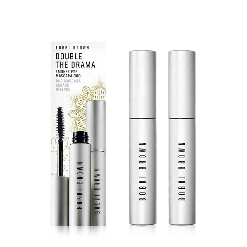 bobbi brown double the drama smokey eye mascara duo