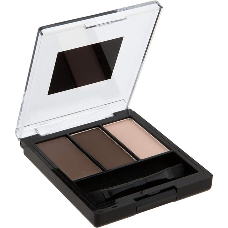 maybelline new york master brow pro palette  4 deep brown