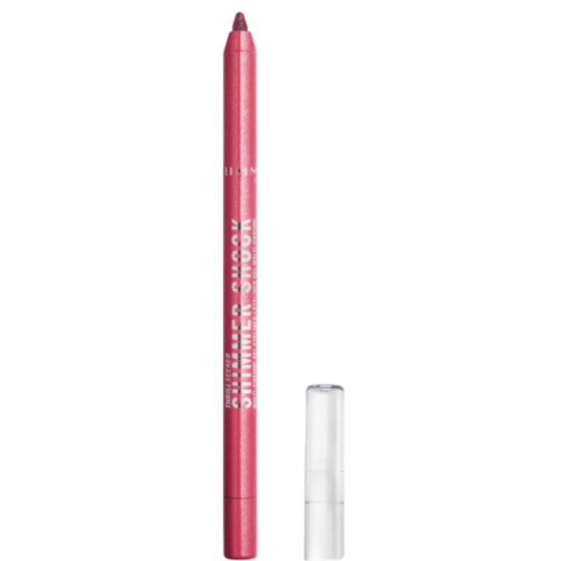 rimmel thrill seeker shimmer shock multichrome gel eyeliner  002 blushberry blast