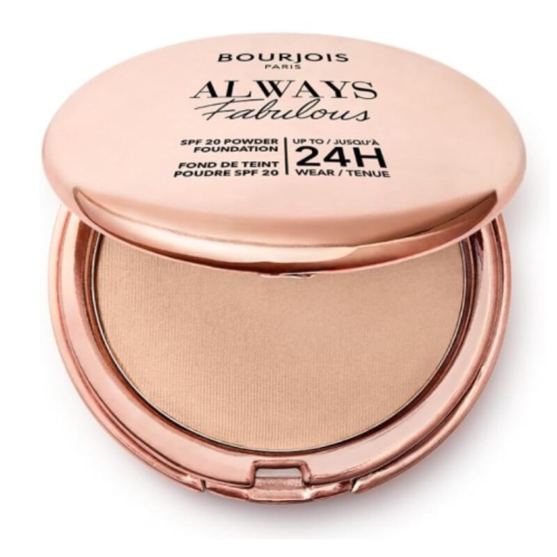 bourjois always fabulous pressed powder 7g rose sand
