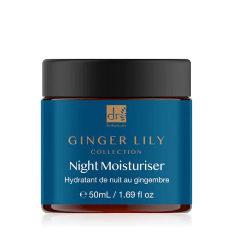 dr. botanicals ginger lily night moisturizer