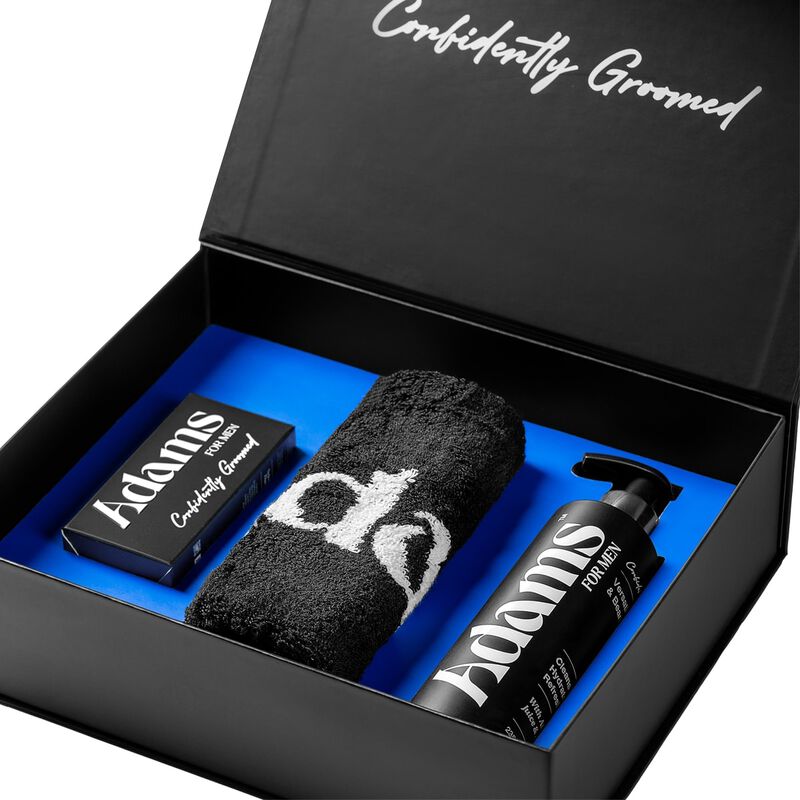 adams for men face and beard essentials