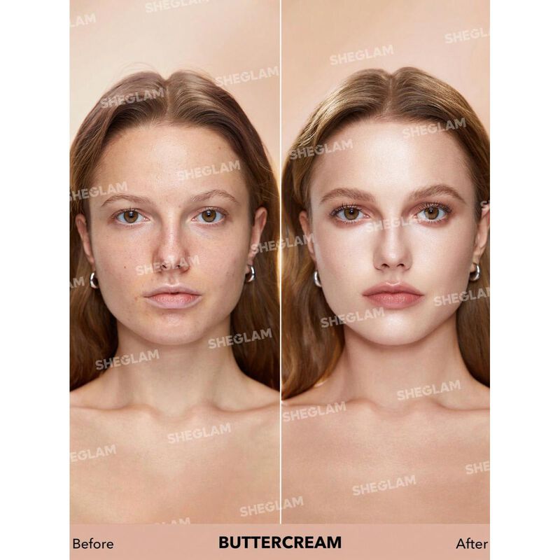 sheglam sheglam skinfinite hydrating foundation buttercream