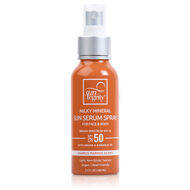faces spf 50 رذاذ سيروم الشمس المعدني اللبني واسع الطيف