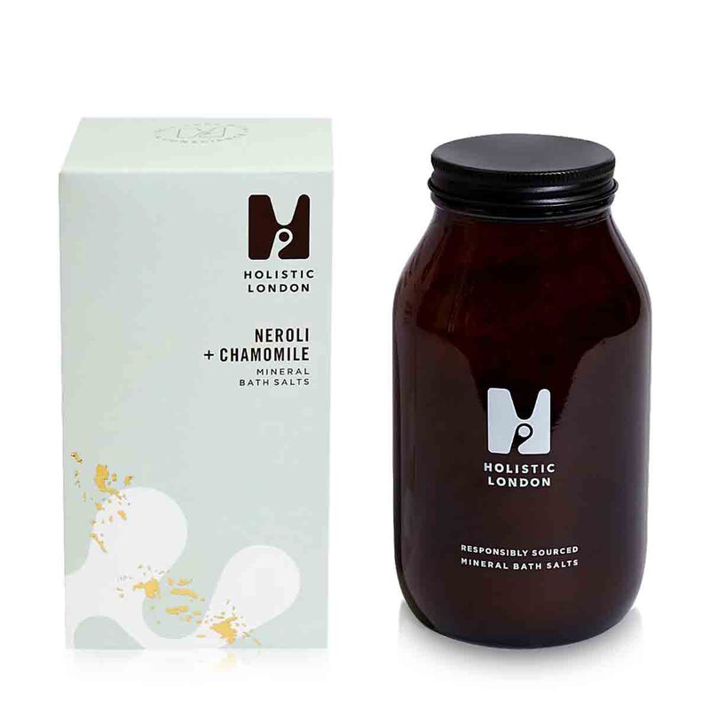Holistic London - Neroli + Chamomile Bath Salts 400g holisticlondon holistic london neroli + chamomile bath salts 400g