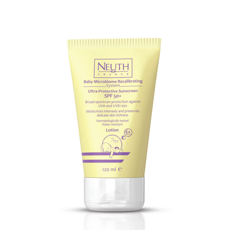 Mircrobiome Recalibrating System Ultra-Protective Sunscreen SPF 50+ 120 ml neuth france mircrobiome recalibrating system ultraprotective sunscreen spf 50+ 120 ml