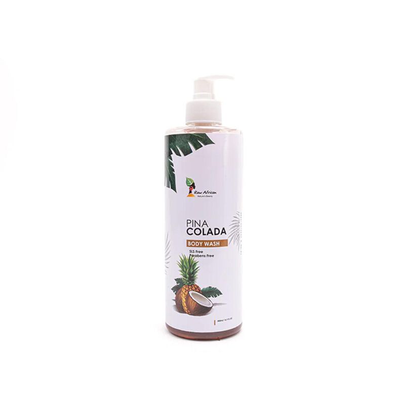 raw african pinacolada shower gel 500ml