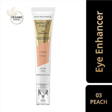 Max Factor Miracle Pure Concealer - Peach 03, 10ml faces max factor miracle pure concealer peach 03 10ml