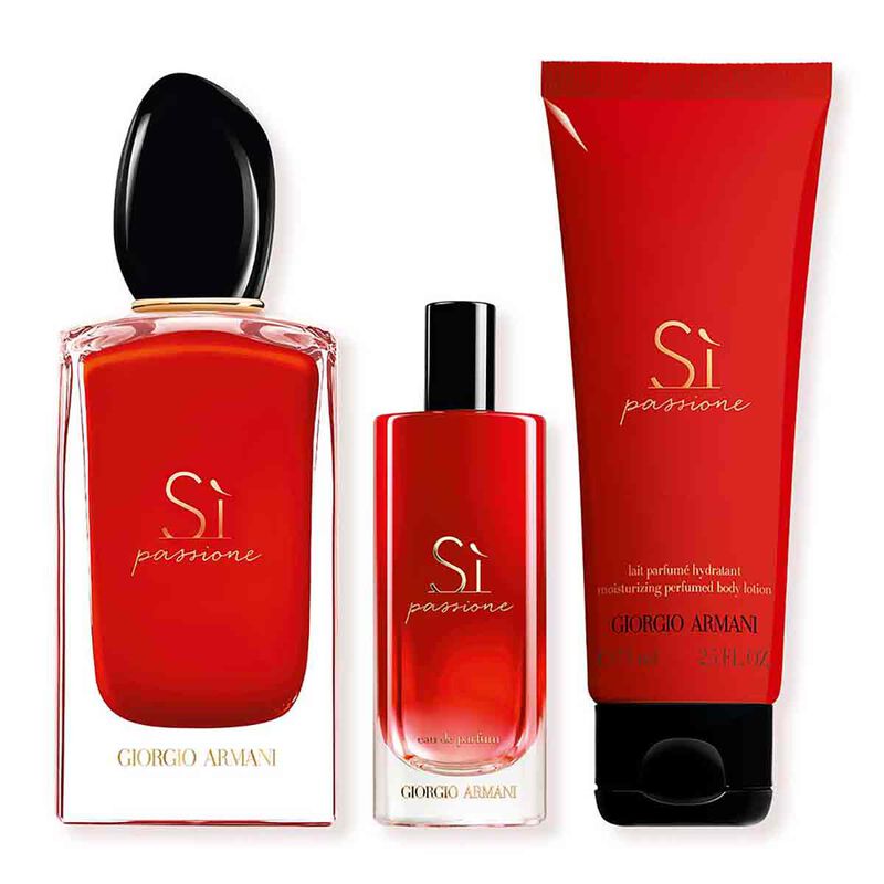armani beauty si passione eau de parfum gift set