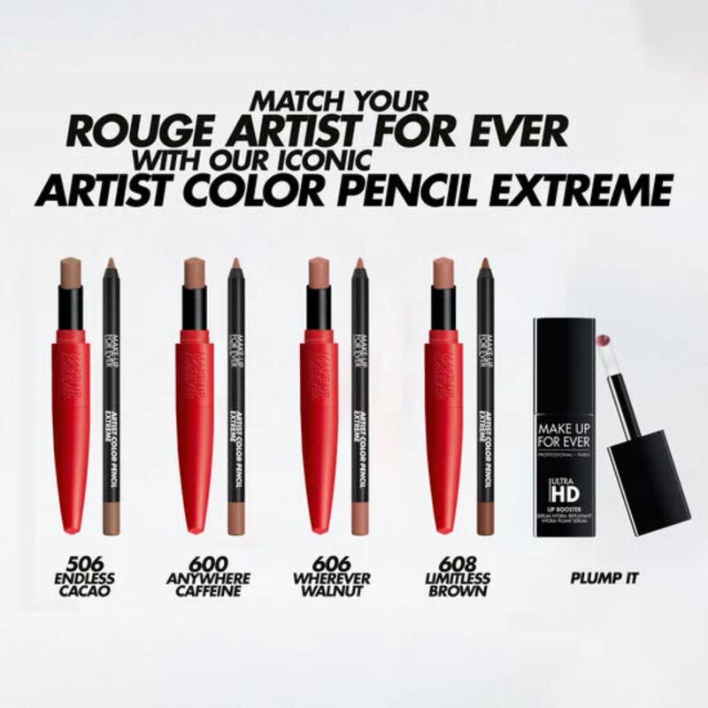 ميك اب فور ايفر روج آريتست فور ايڤر مط 124