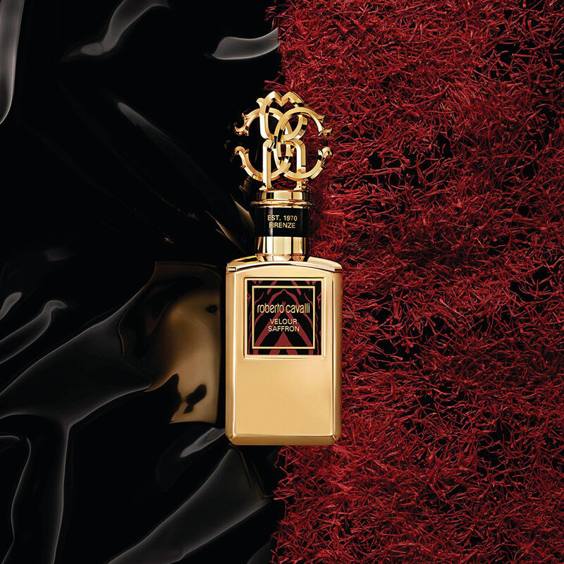 roberto cavalli gold velour saffron
