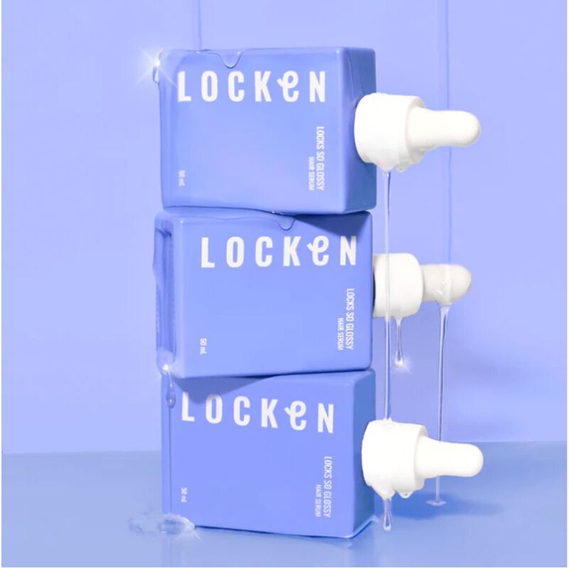 locken locks so glossy hair serum