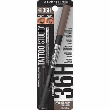 faces tattoo studio tattoo brow 36hr sharpenable brow pencil 07 deep brown