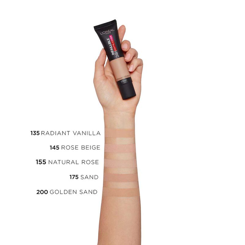 لوريال باريس كريم أساس انفاليبل مات كوفر