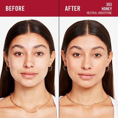 faces كريم أساس بتغطية كاملة يدوم طويلاً 303