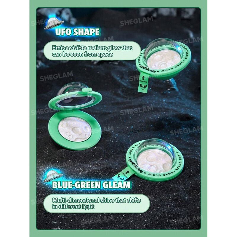 sheglam sheglam lunar glow highlighter neutron star